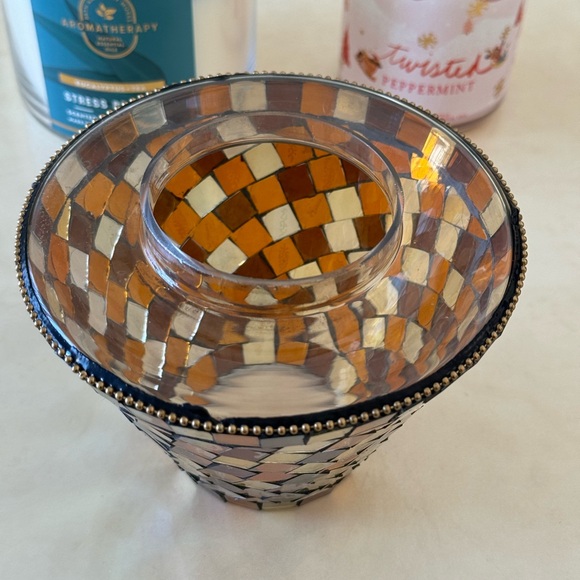 PartyLite HB3105U Global Fusion Mosaic Decorative Shade & Candles - Picture 7 of 7